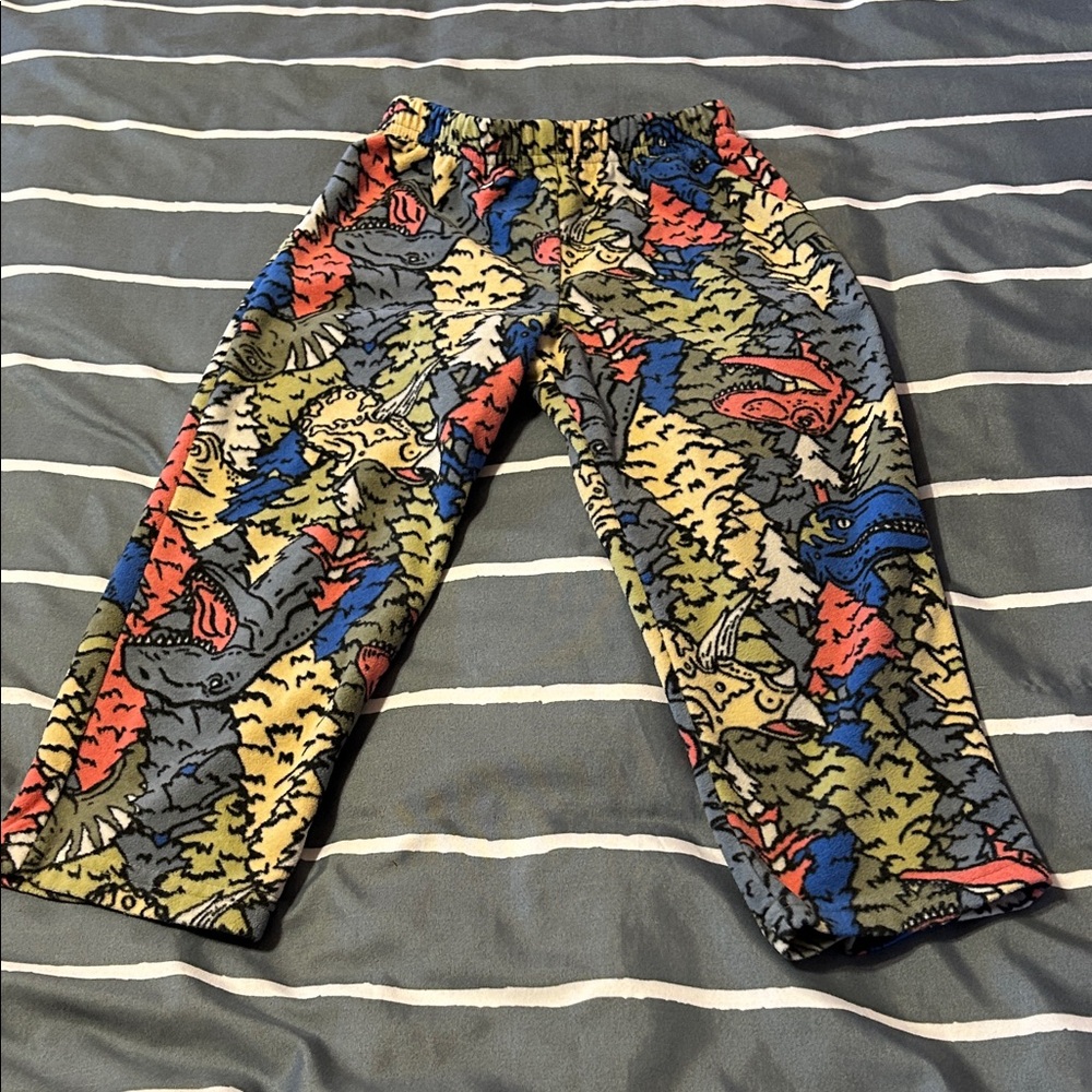 Carter's Colorful Dinosaur Pajama Bottoms